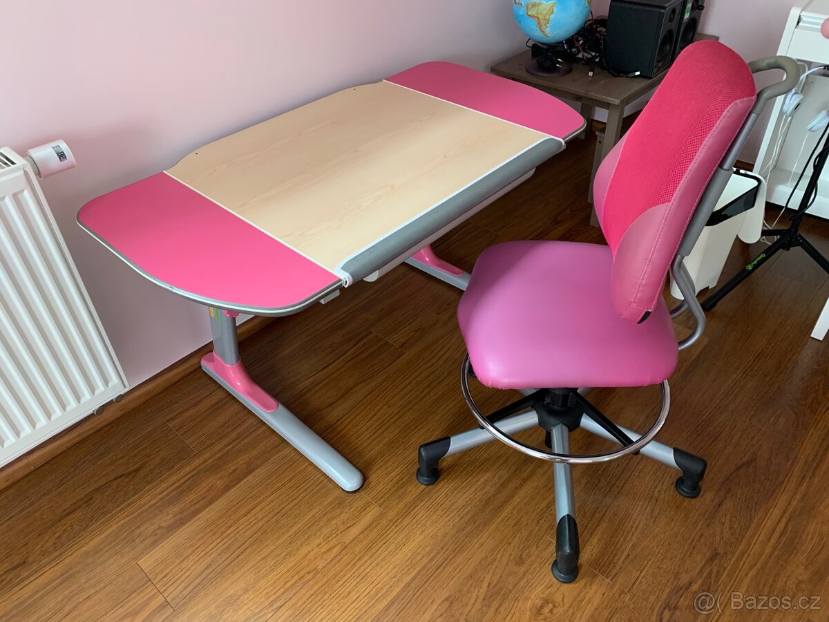 Dětský rostoucí stůl a židle pro školáky Mayer