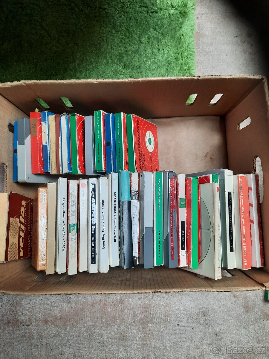 Magnetofónove pásky do kotúčaku