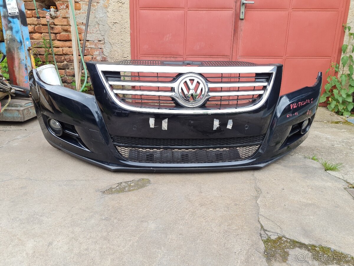 VW Tiguan 2008 -11, Přední nárazník originál