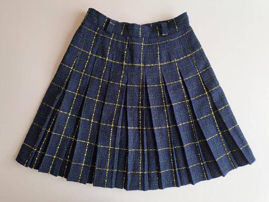 plisovaná teplá sukně, zn. Caroline, vel. S