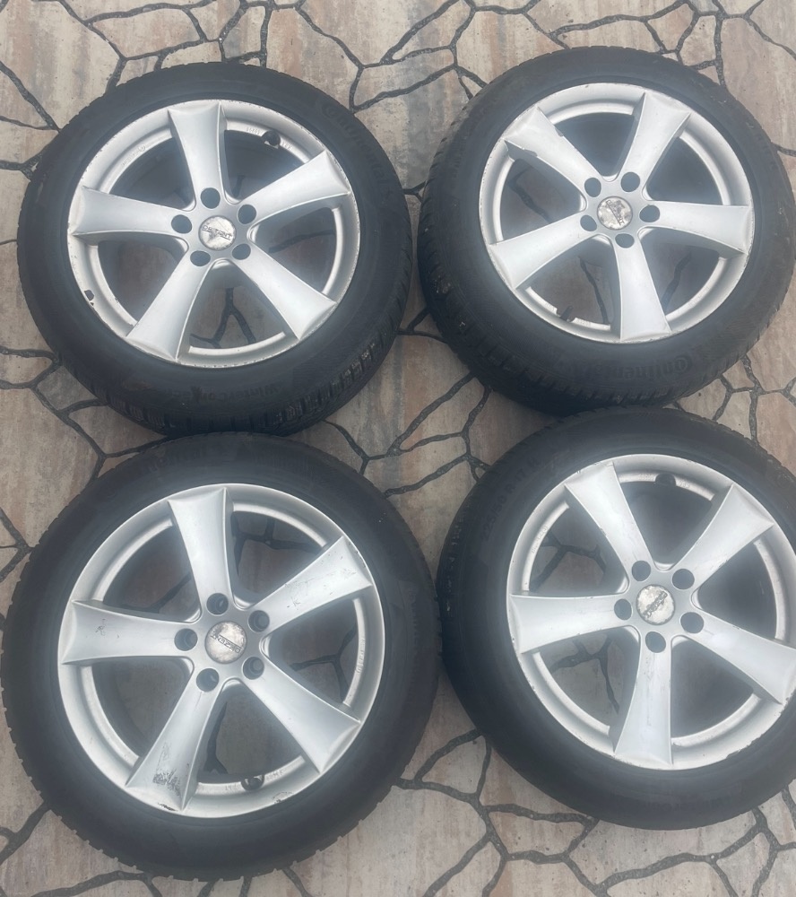 Alu sada kol continental 4x R17 225/50 zimní