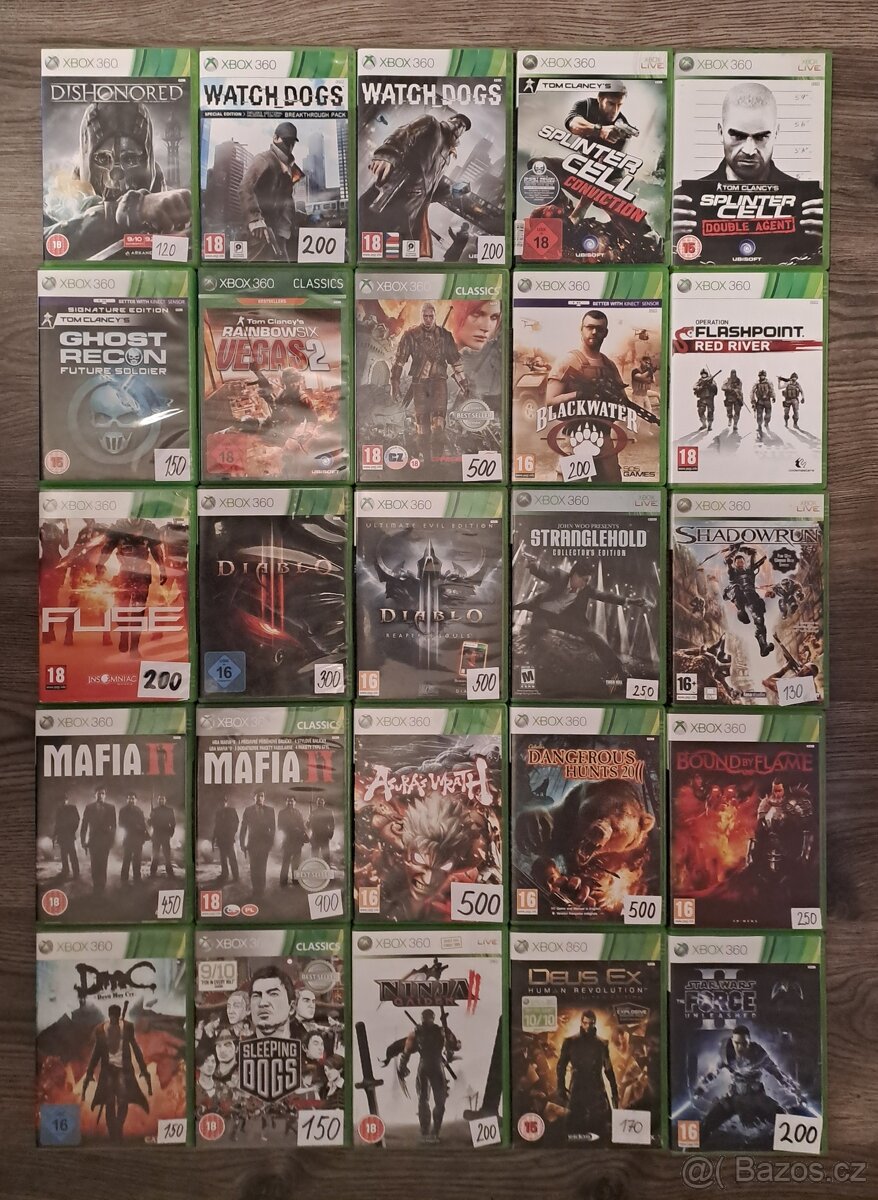 Hry na Xbox 360