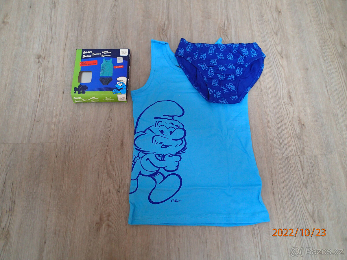 Nová chlapecká spodní souprava, vel. 122/128