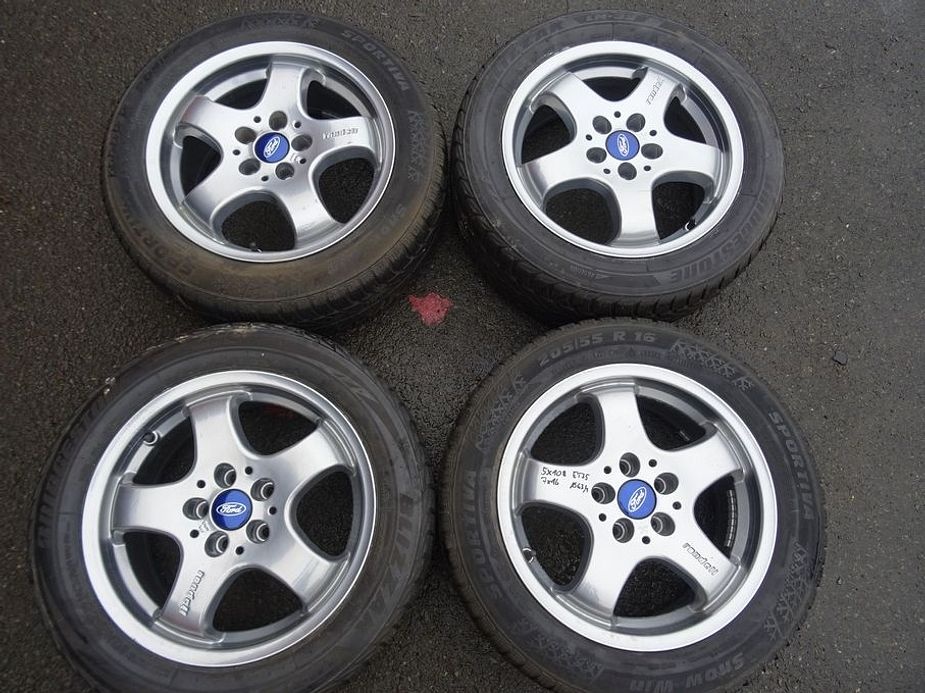 Alu disky na Ford, 16", 5x108,ET 35, zimní sada