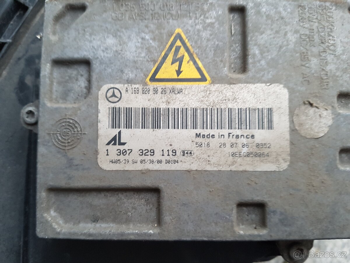 Jednotka světla xenon mercedes