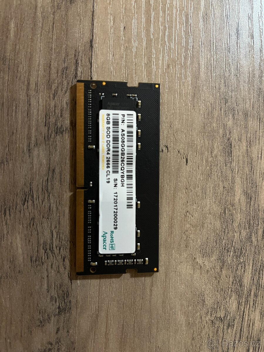 8 GB DDR4 2666 MHz SO-DIMM – Notebook / Mini PC RAM