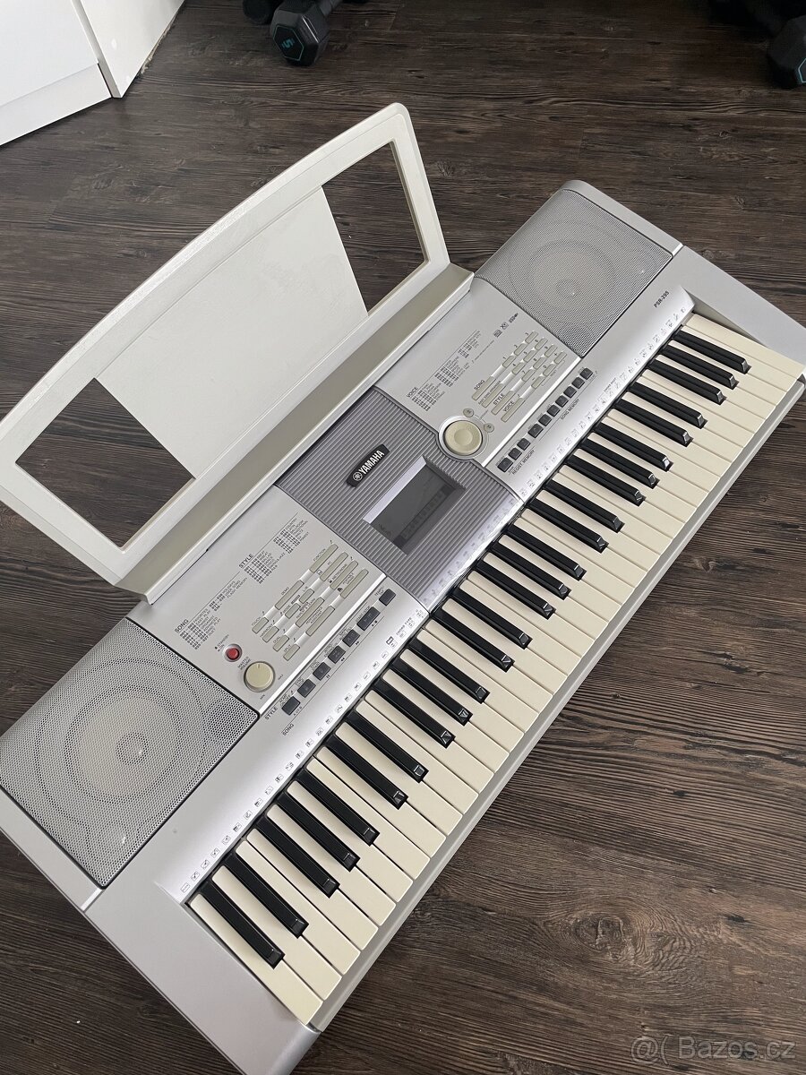 Keyboard Yamaha PSR-295 + stojan + adaptér