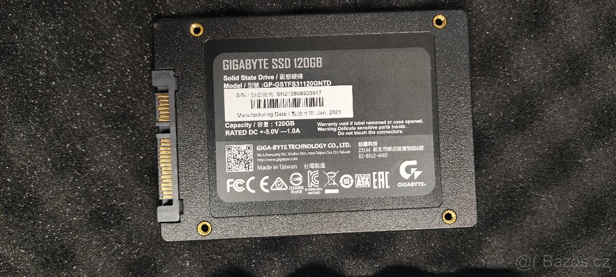 Gigabyte SSD 120 GB (gstfs31120gntd)