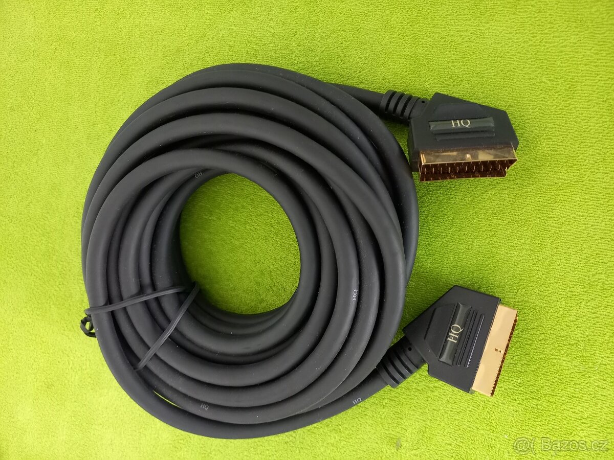 SCART kabel HQ 10m - nový