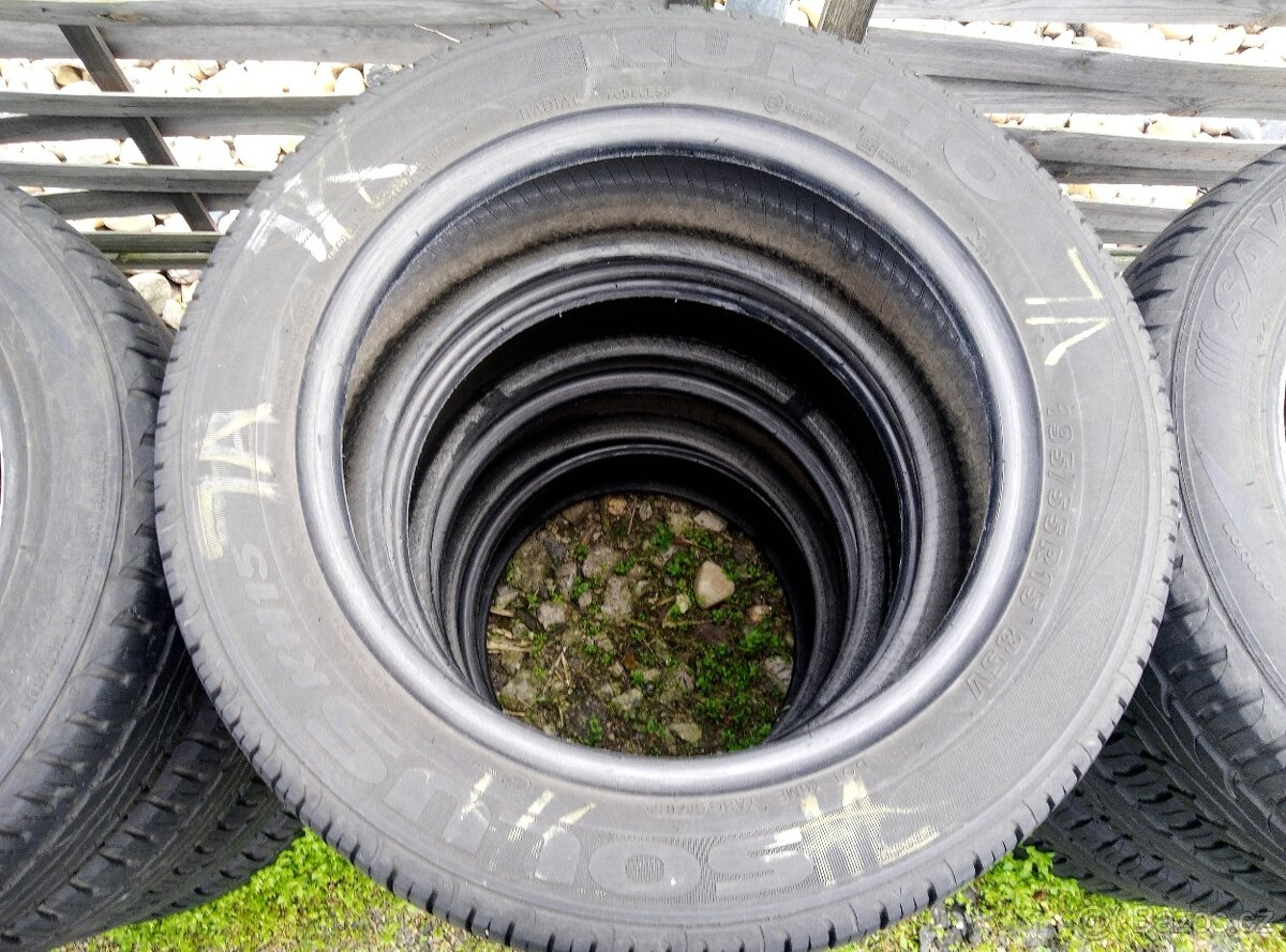 Sada letních pneu KUMHO 195/55R15
