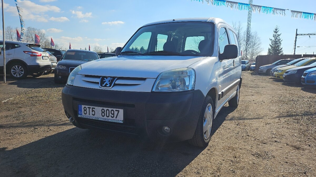 Peugeot Partner 1.4i, r.v. 2006, po STK do 3/2027