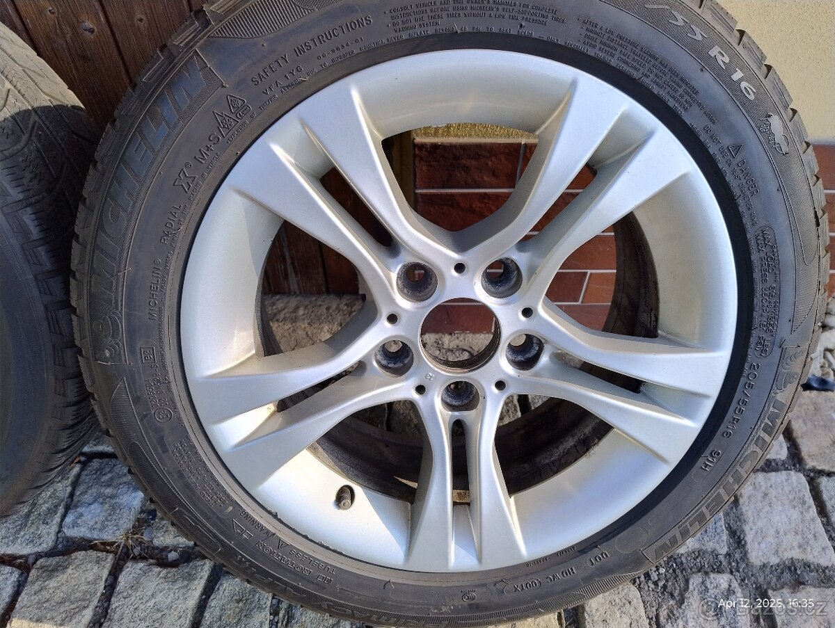 Sada 16" alu kol na BMW 3