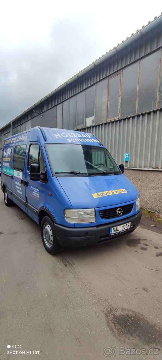 Opel Movano 2.8DTI 84kw SUPER STAV