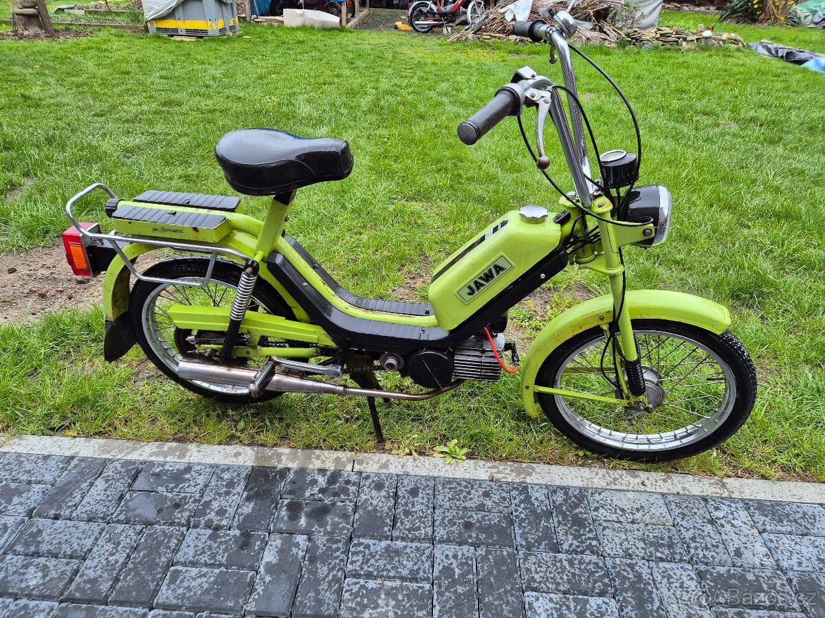 Babetta 210 s kartičkou, původní zelená č.5