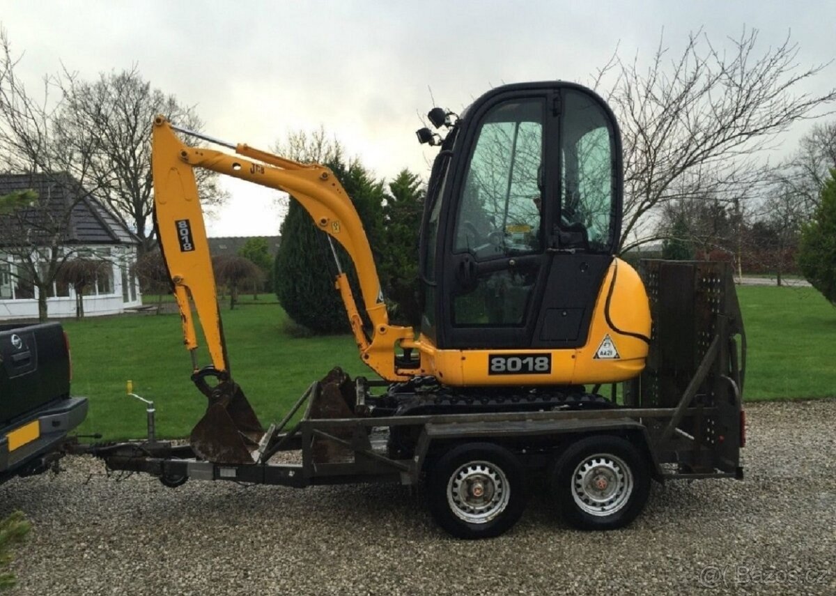 bagr, minibagr&JCB 8018&|14,9 kW,1350mth