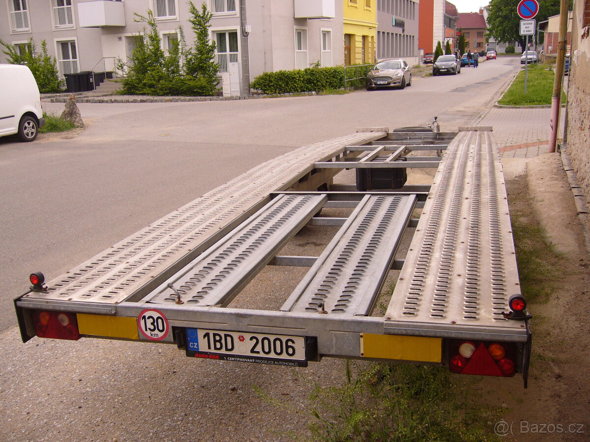 přepravník na 2 auta, 3500kg