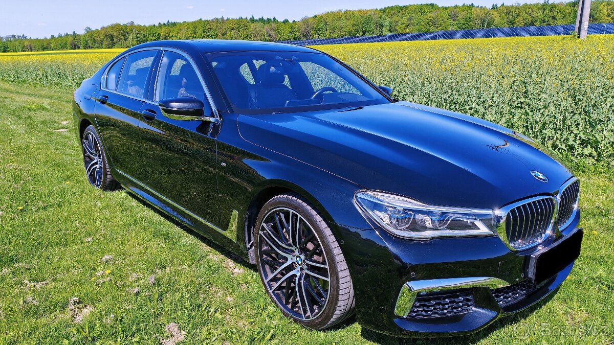 BMW 750D M-Sport, xDrive, 2018, najeto jen 92500km, TOP STAV