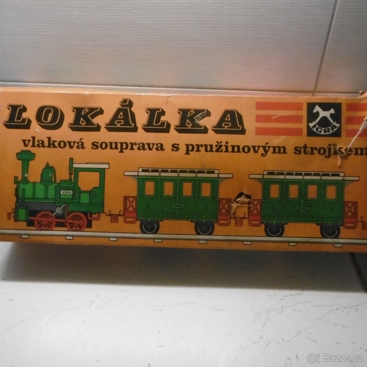 RETRO HRAČKY VLÁČEK