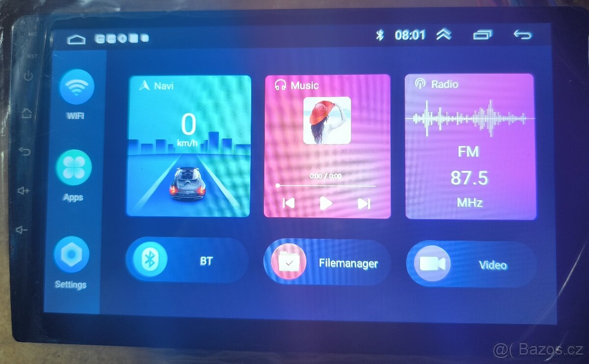Android autoradio pro Mercedes ML280-350,W164,X164+rámeček
