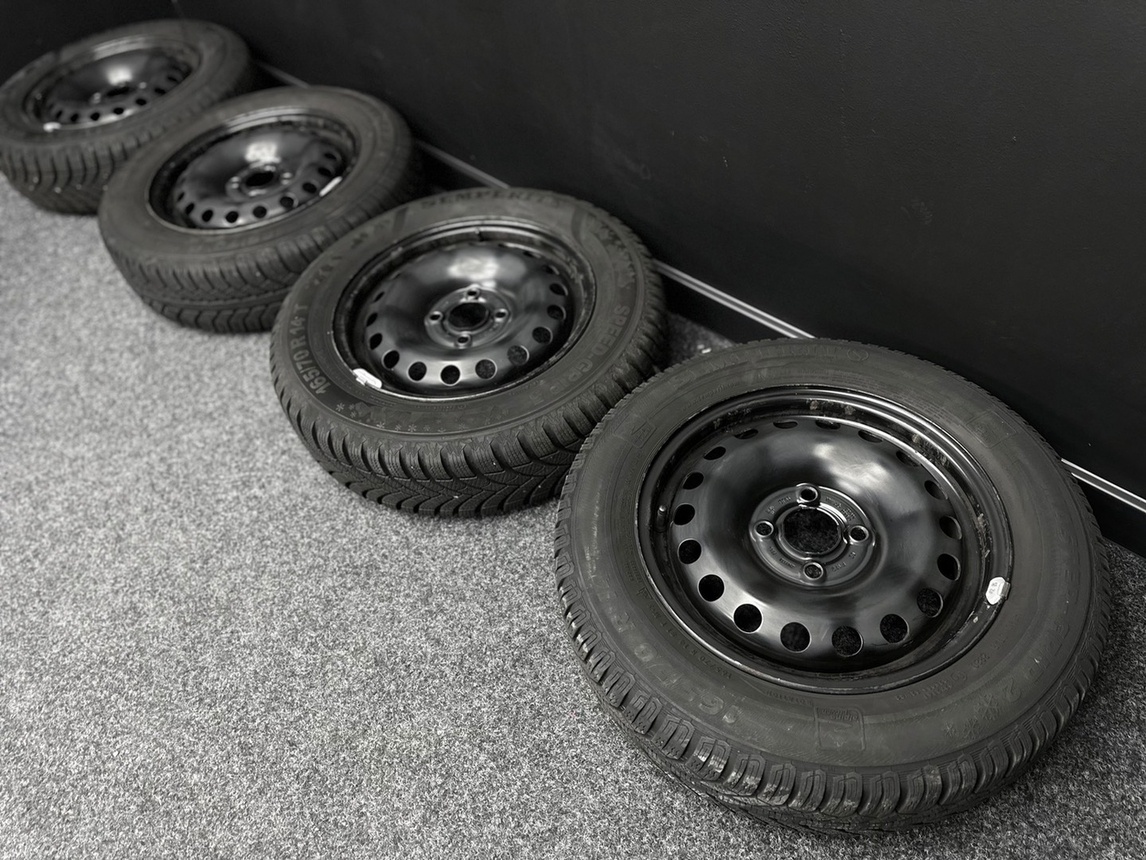 Plechové disky VW 4x100 14” 1S0601027