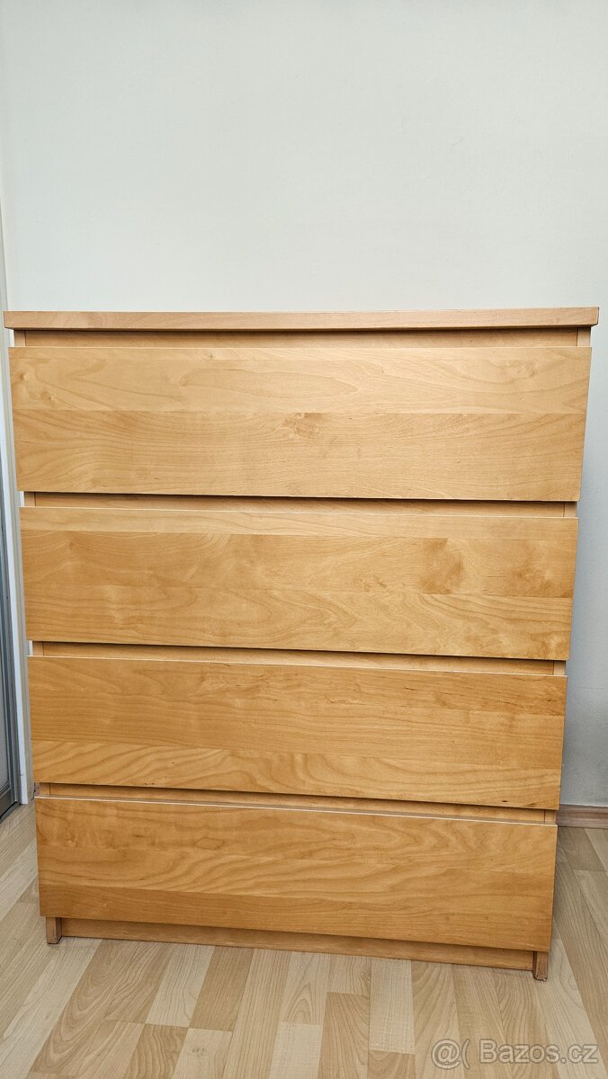 Komoda MALM 4 zásuvková