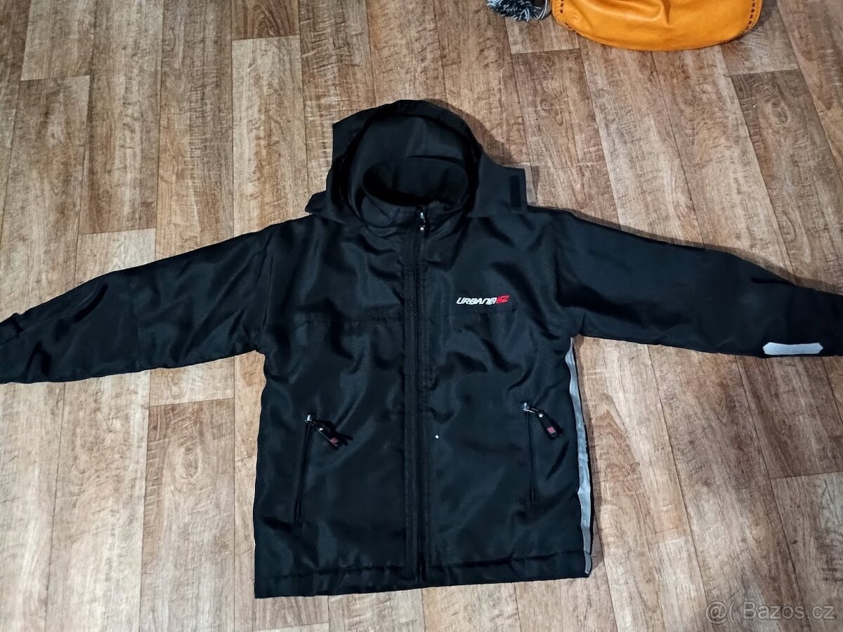 Prodám dětskou bundu Urbano 62 ,vel. 140 , reflex. prvky,