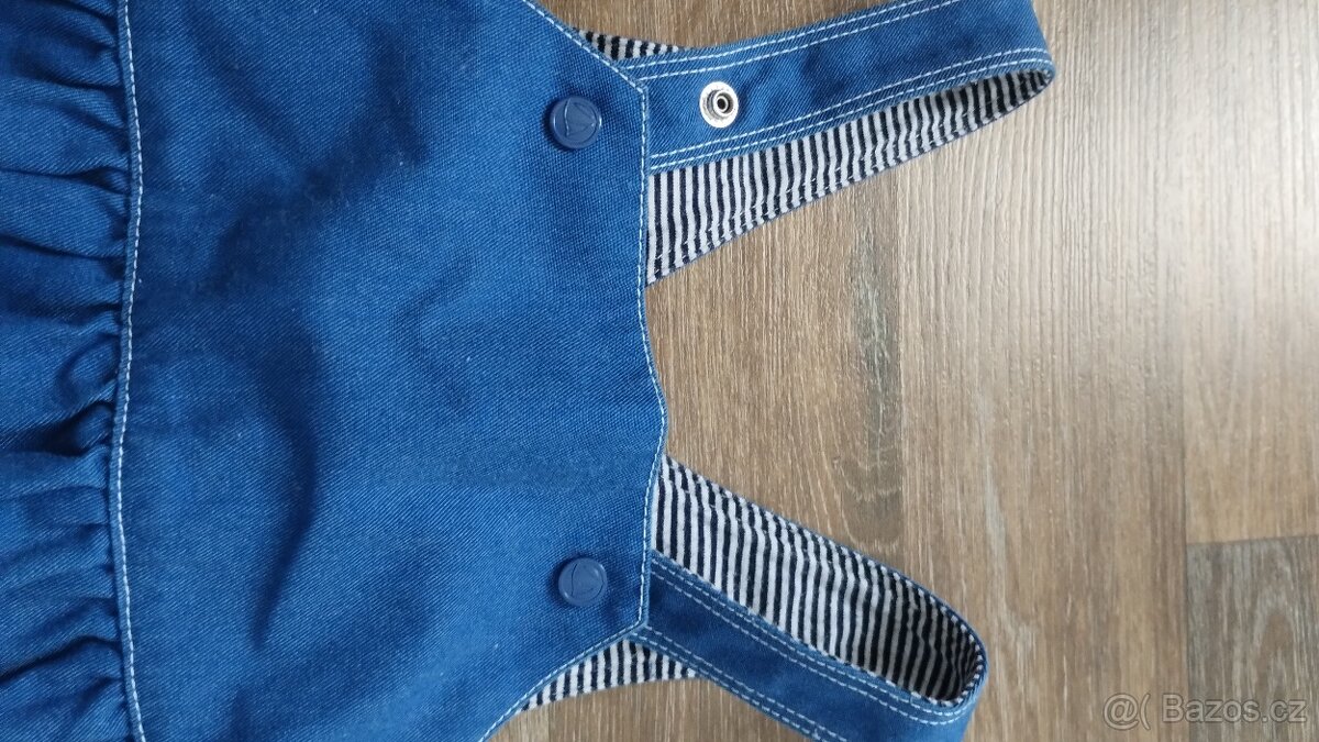 Detske dzinove saty Petit Bateau
