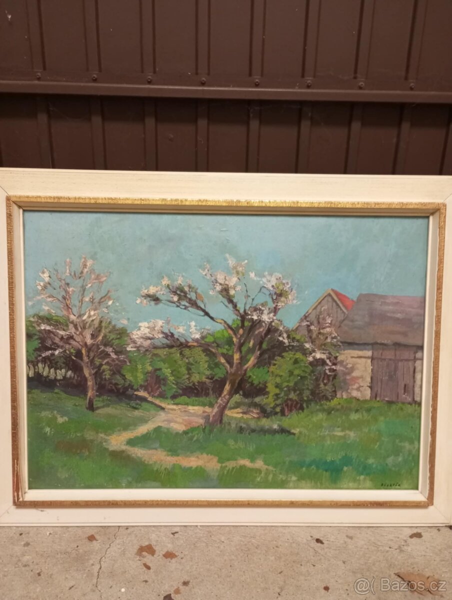 Václav Pichlík - olej Jaro