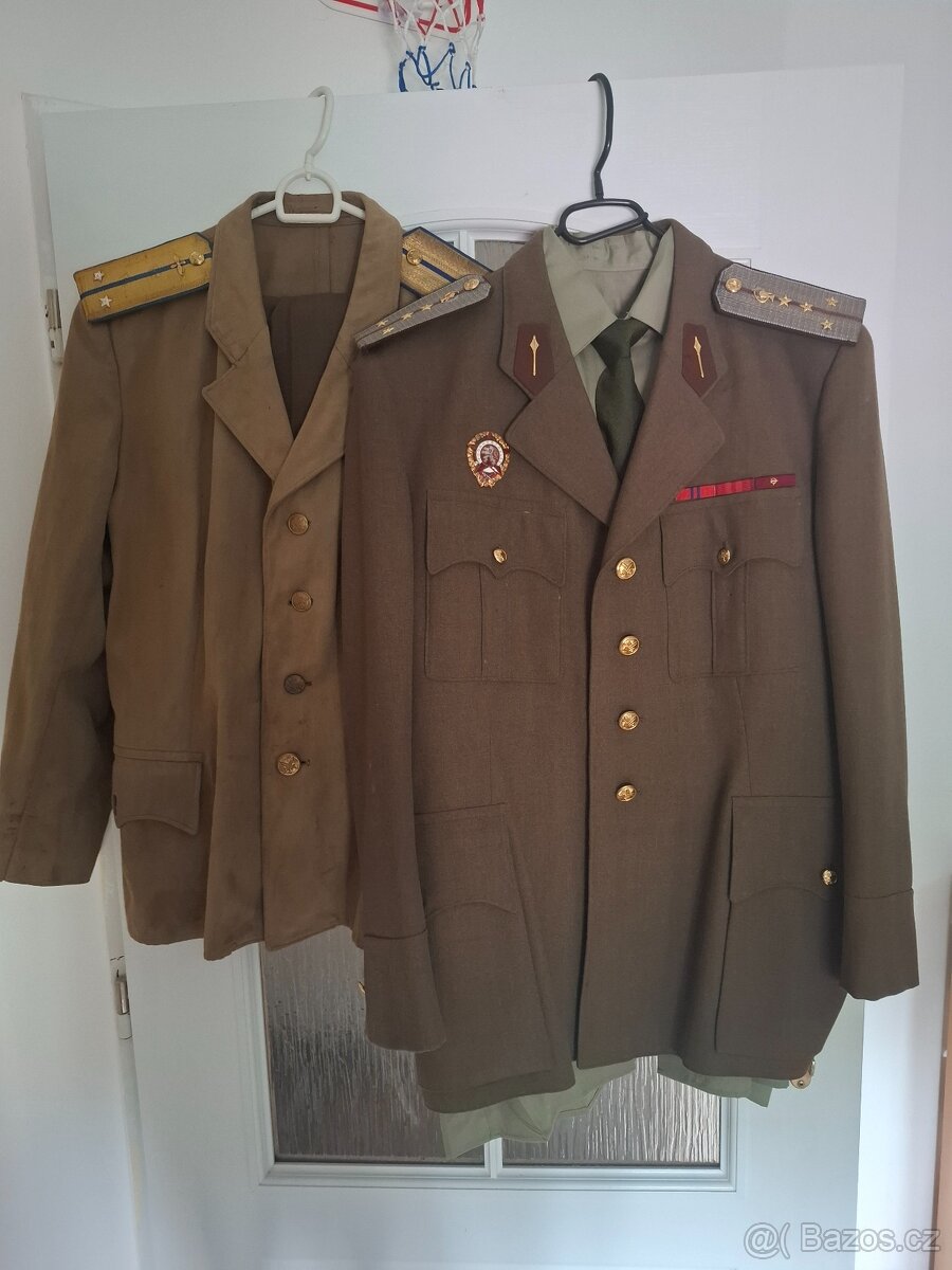 Uniformy ČSLA 50. Roky
