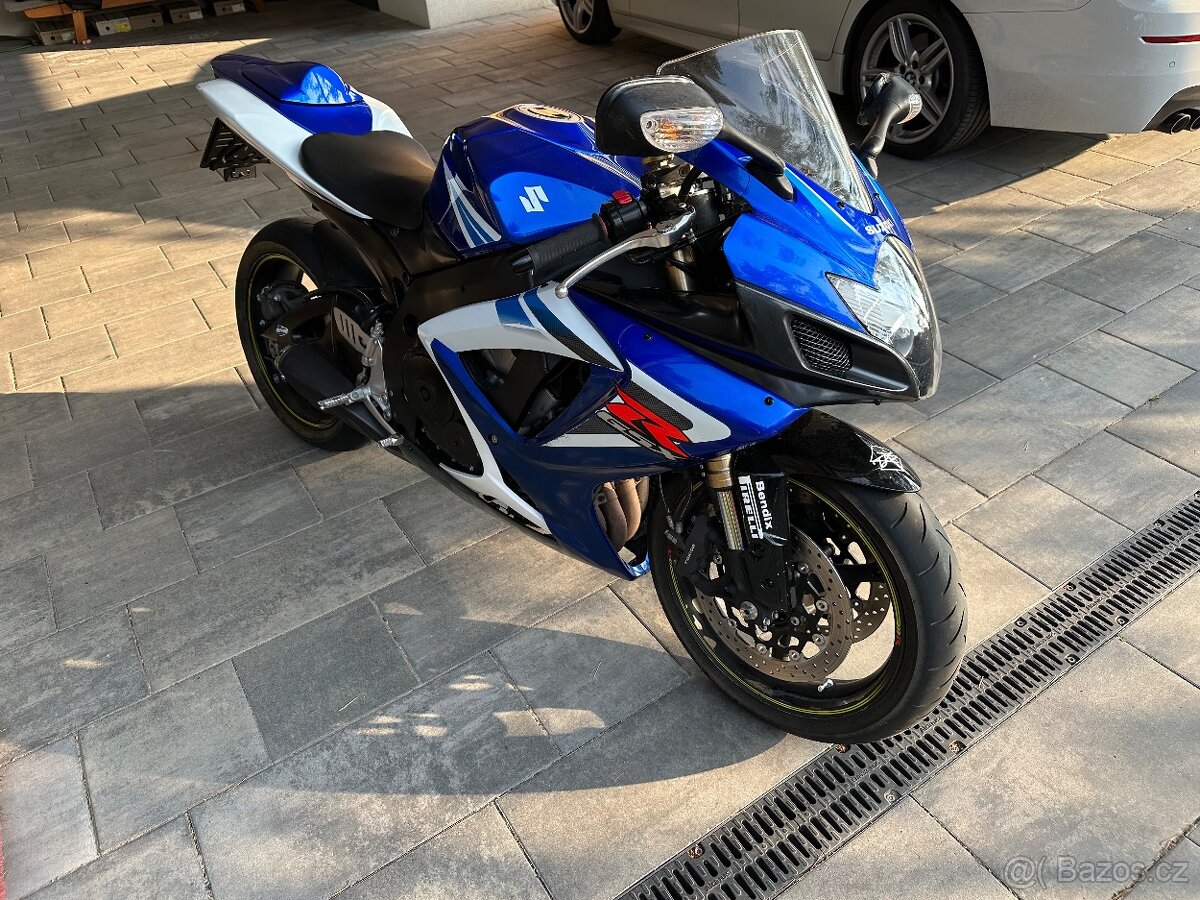 Suzuki GSX-R 600 rok 2008, 92kw