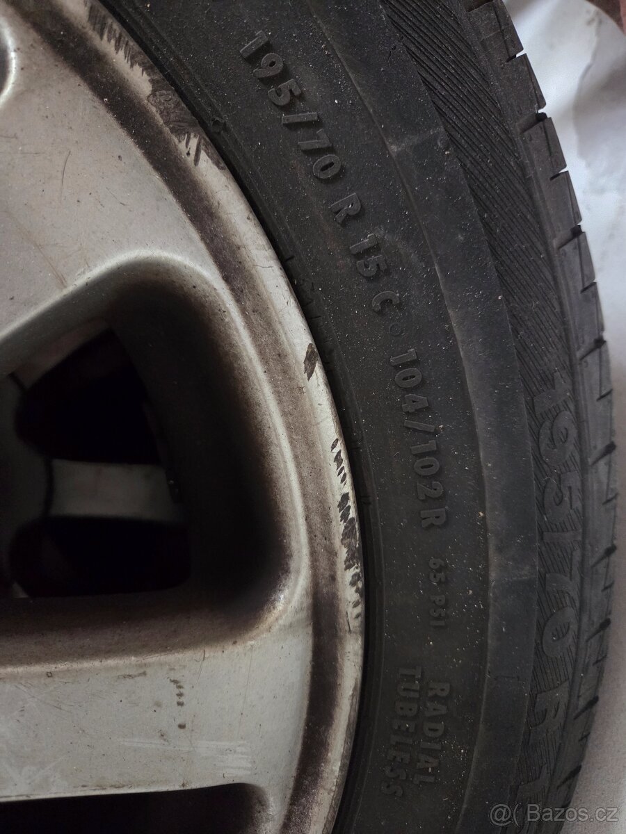 Mercedes Vito - Hliníková kola/disky - 2sady