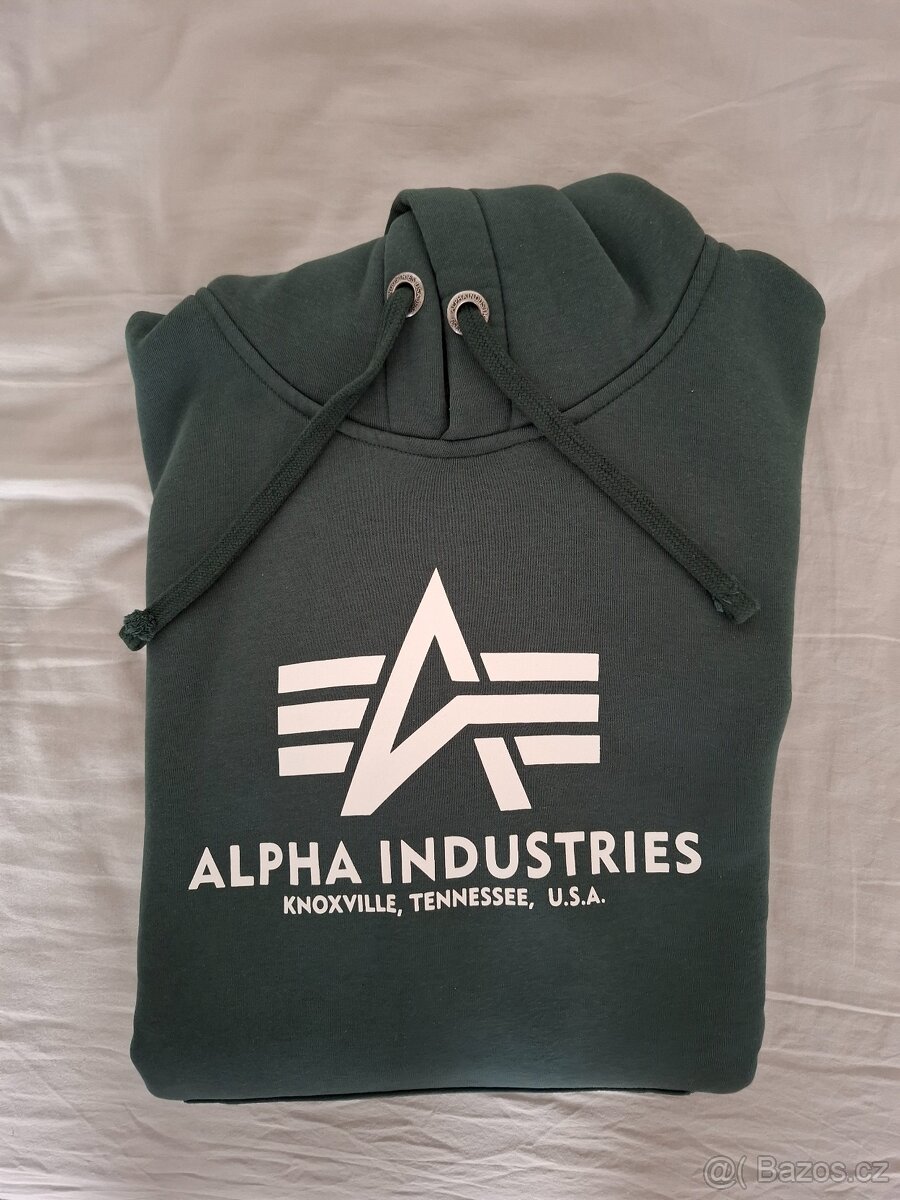 Alpha industries mikina a kšiltovka
