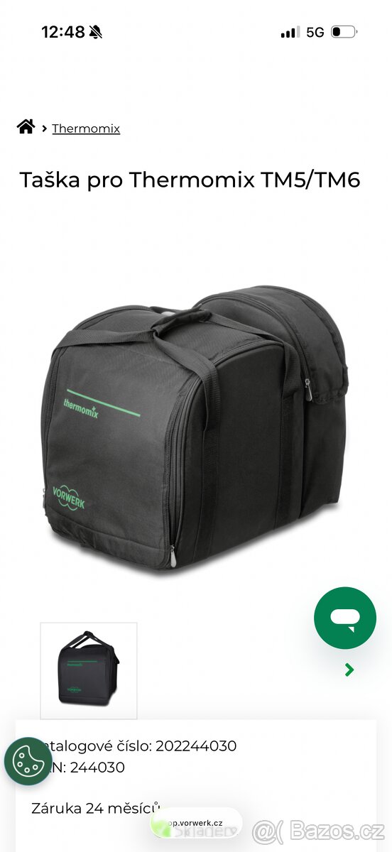 Taška pro Thermomix Tm5/TM6