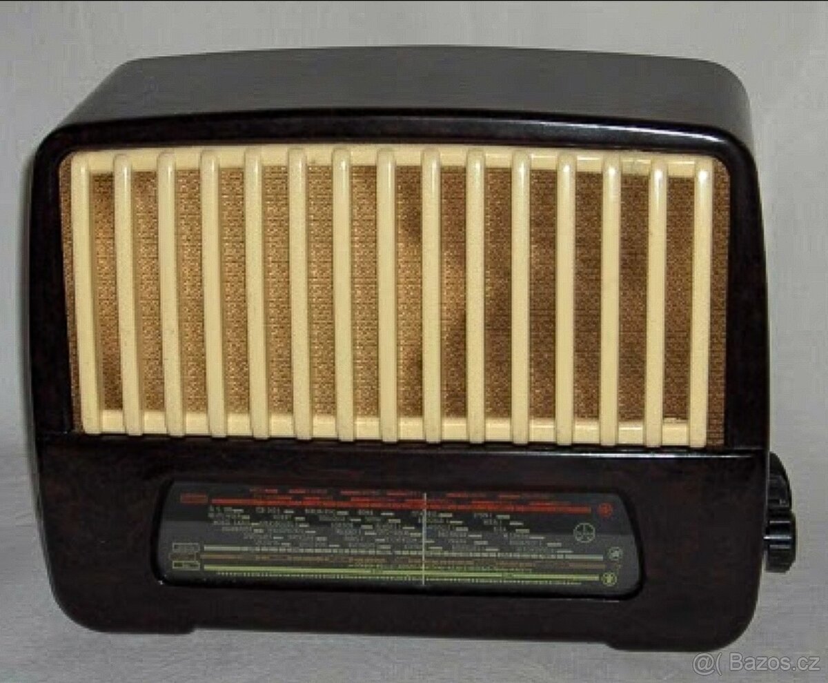 Tesla staré rádio 405U Standard poptávka