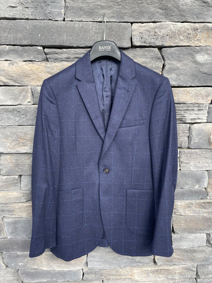 Luxusní sako Pietro Filipi Slim fit vel. 46