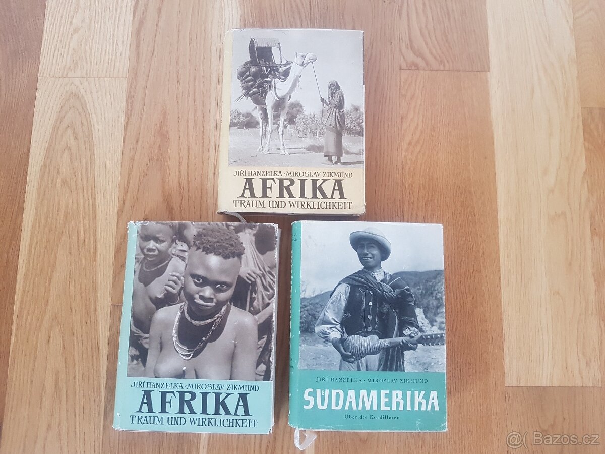 Staré cestopisné knihy, světově známé dvojice