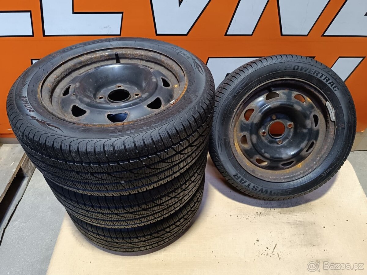 Kola Peugeot, Citroen + zimní pneu 195/55 R15