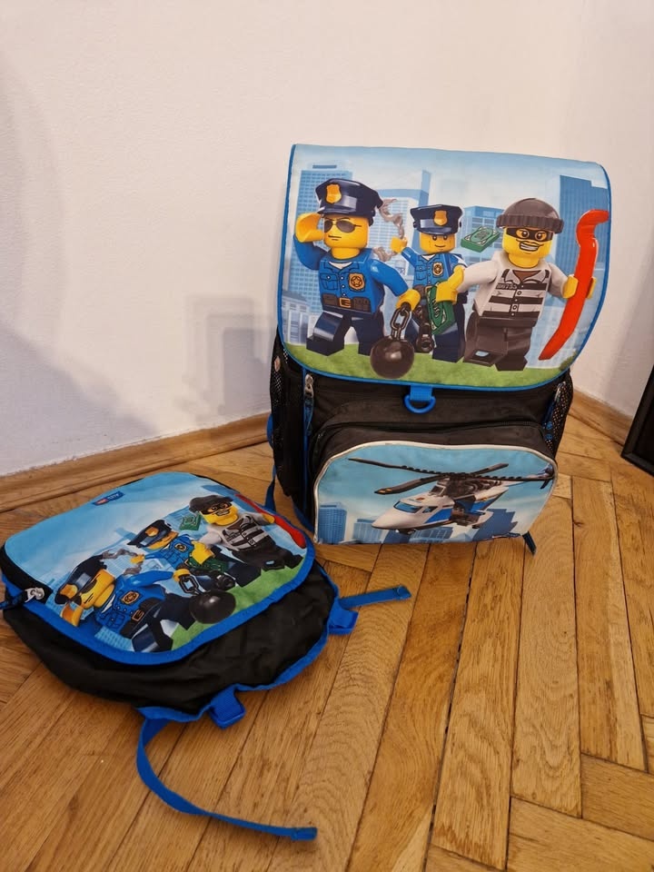 Dětská aktovka LEGO pro první a druhou třídu základní školy