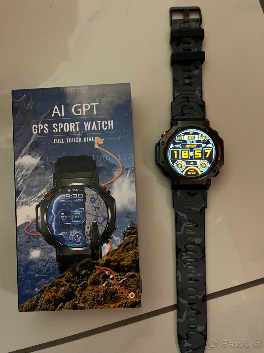 Prodám chytré hodinky s AI GPT