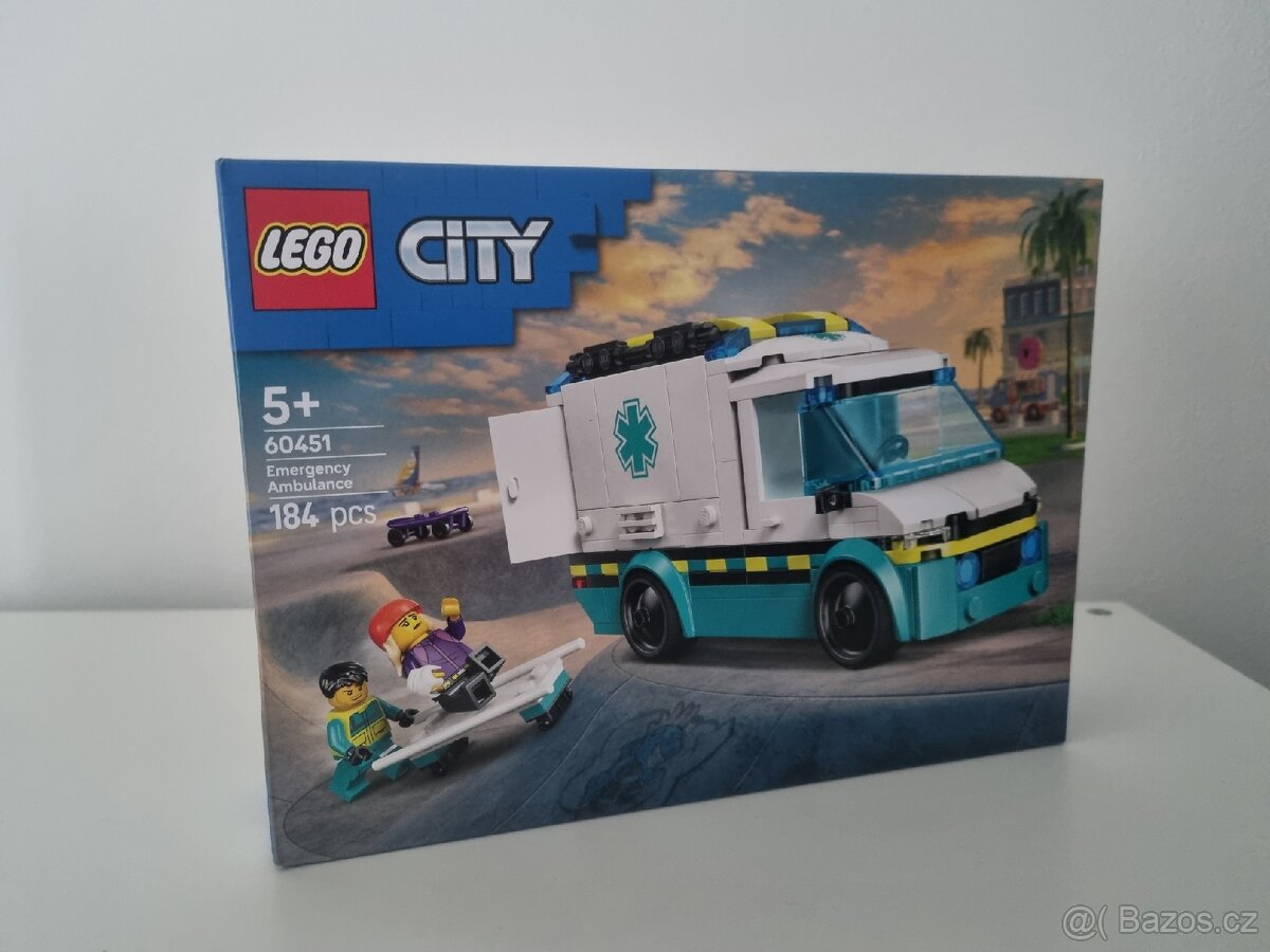 Lego City 60451 Sanitka NOVÉ