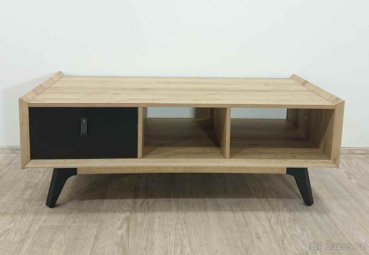 Konferenční stolek v dekoru dubového dřeva Marckeric