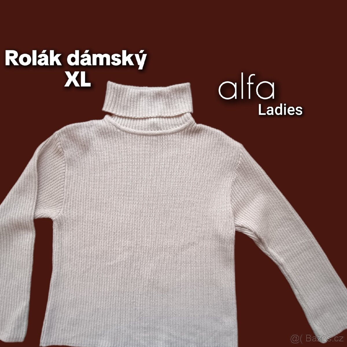 Svetr rolák dámský XL