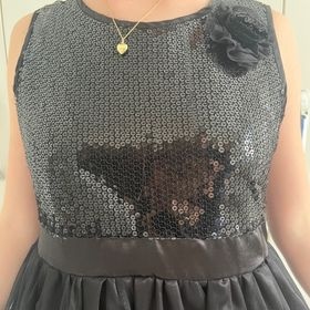 Dívčí sváteční šaty vel. 158/164 XS na 13-14 let