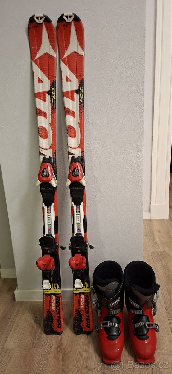 Detske lyze 130 cm, vc lyzaku