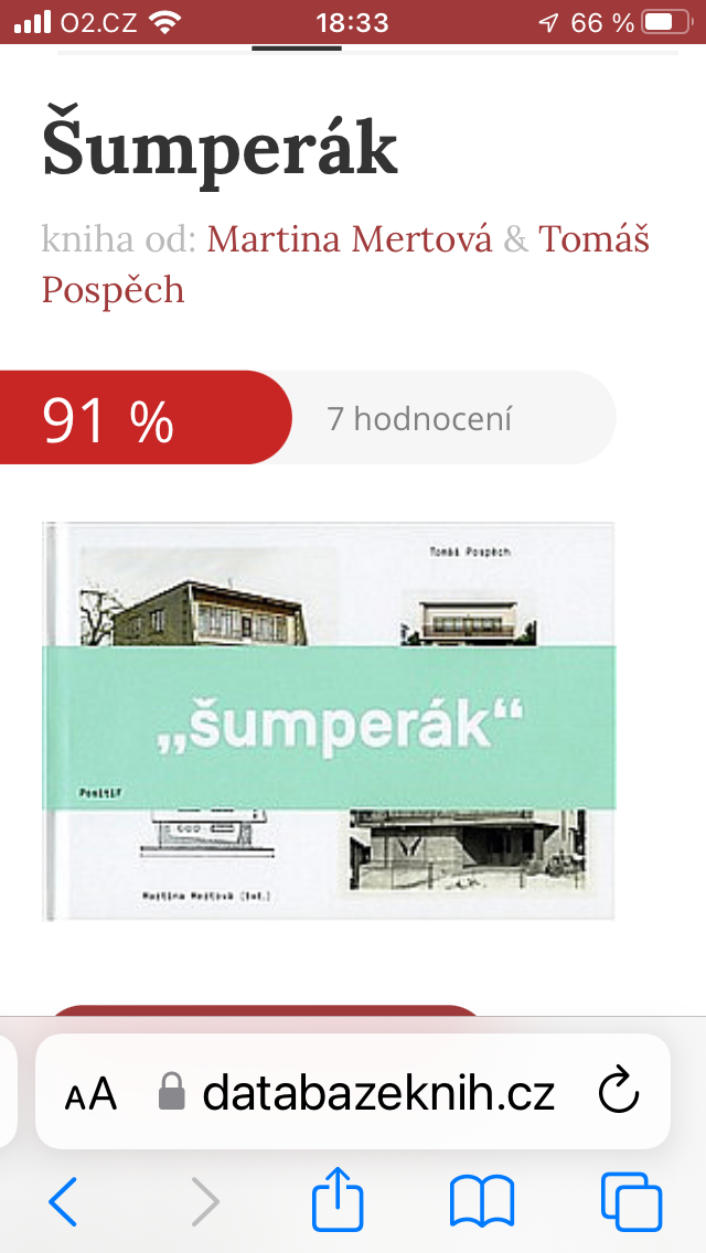 Koupím knihu Šumperák