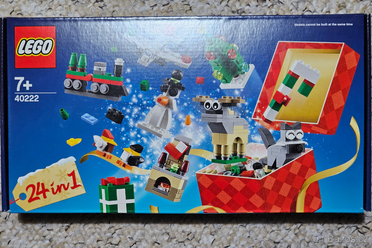 LEGO 40222 Vánoční stavění 24 v 1