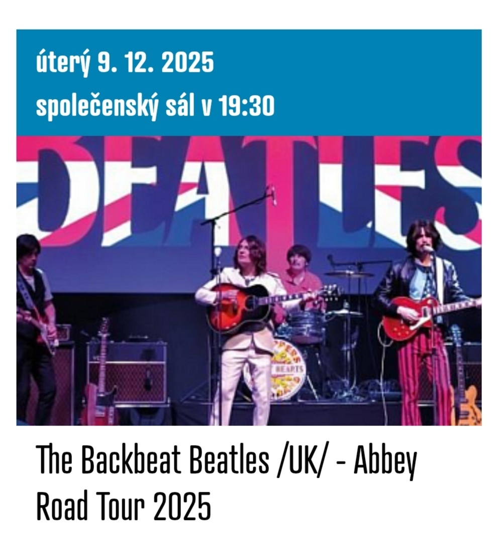 The BackBeat BEATLES Jihlava - prodám 4 lístky