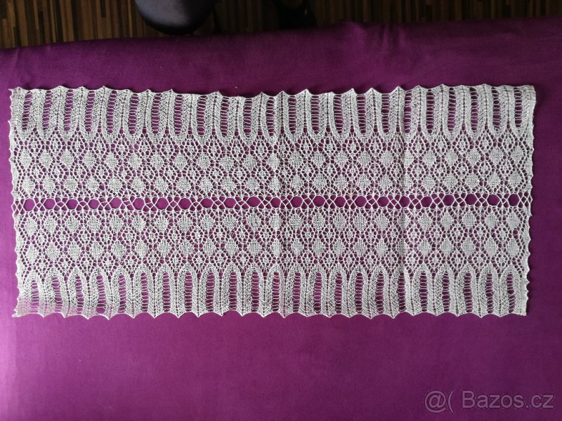 ručně pletená dečka