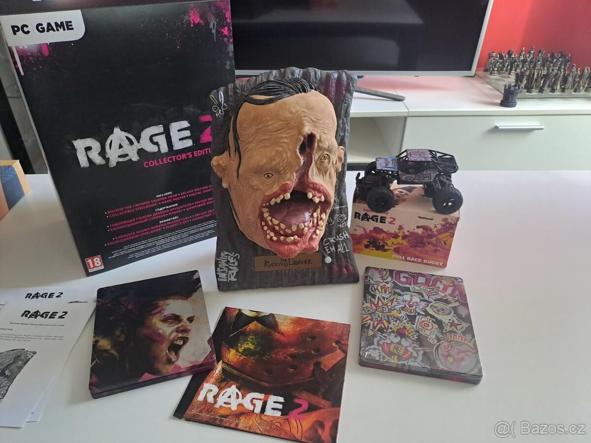 Rage 2 Collectors PC, bugina a steel