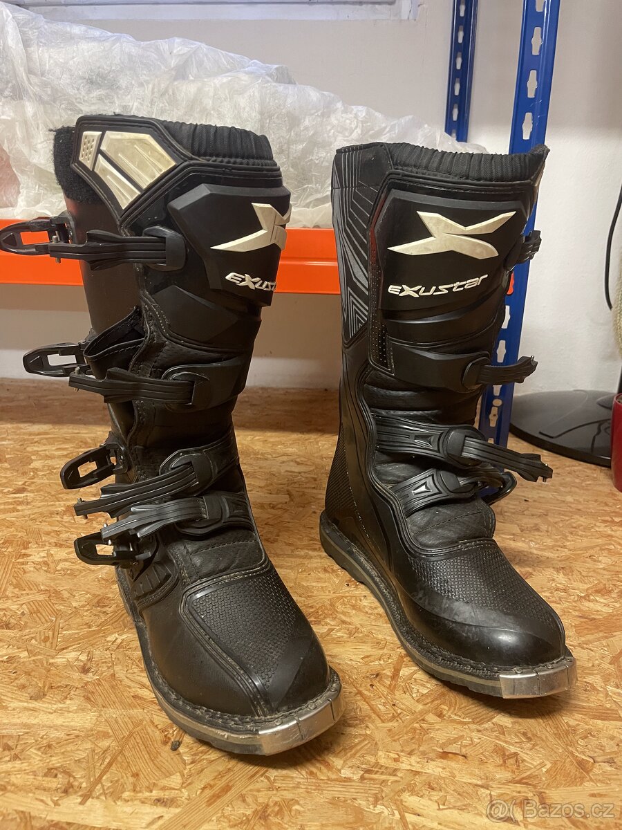motocrossové boty Exustar vel. 43